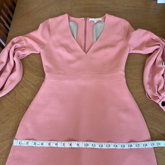 ALEXIS Ellena Mini Dress in Ash Pink Size Small - Picture 12 of 15